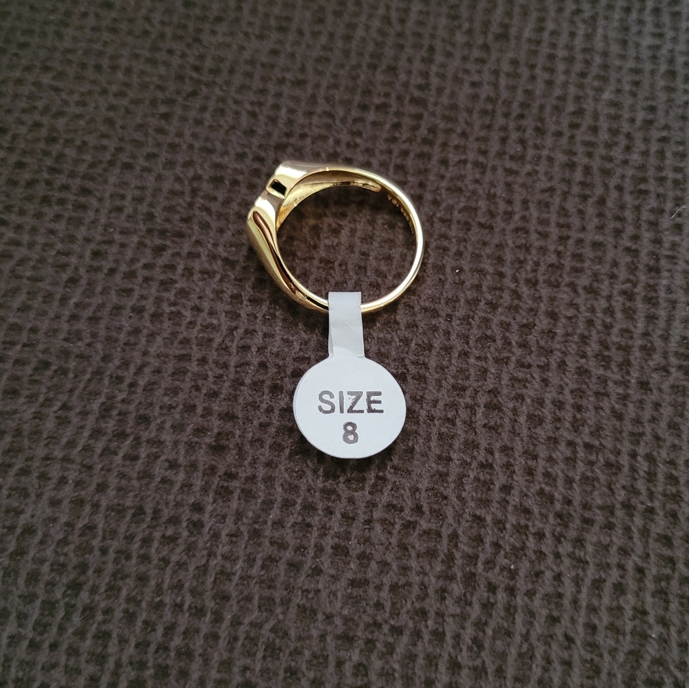 Simply Silver🤍 Gold💛 Heart Ring - Picture 9 of 16